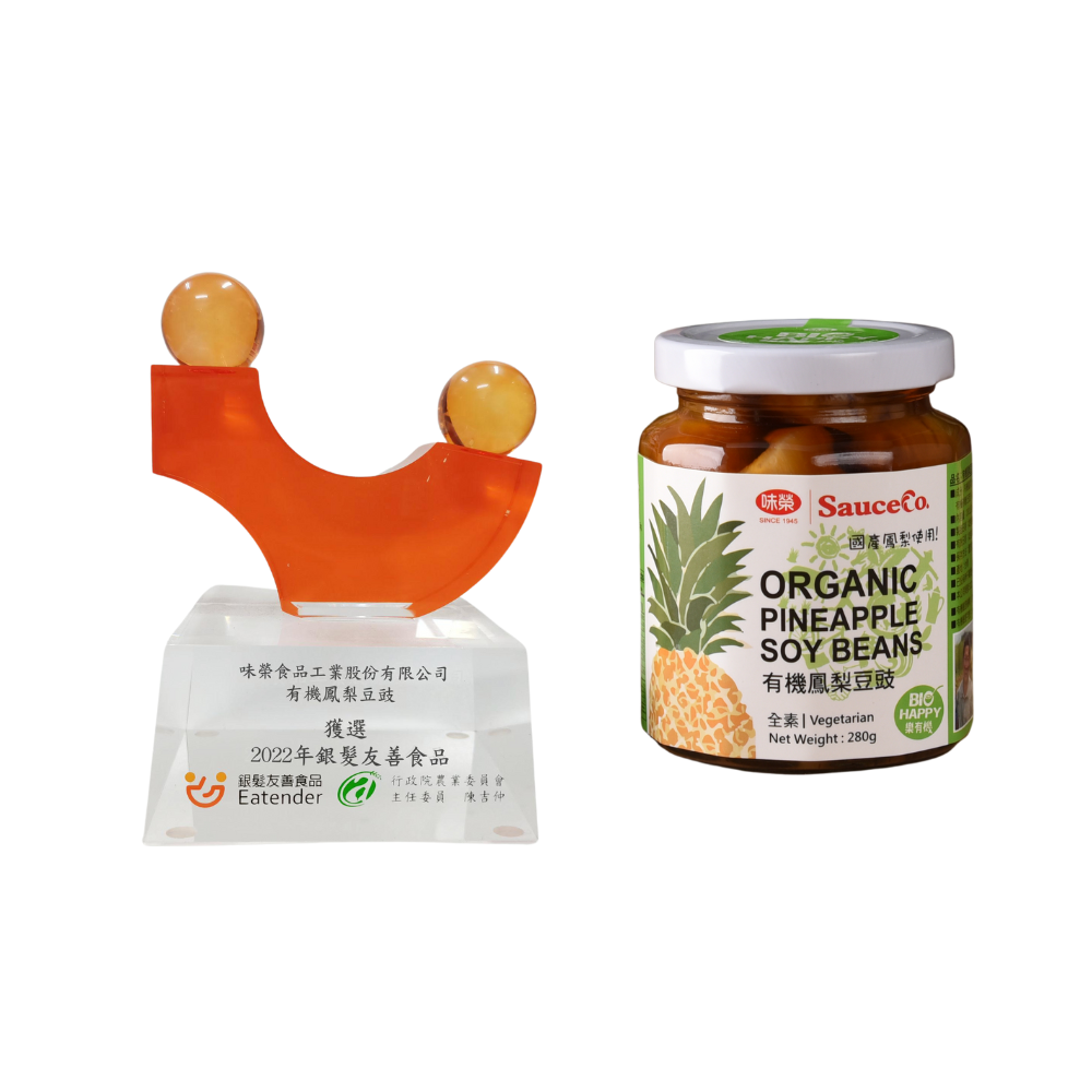 [Organic Pineapple Tempeh] was selected as the 2022 "Silver Hair Friendly Food"