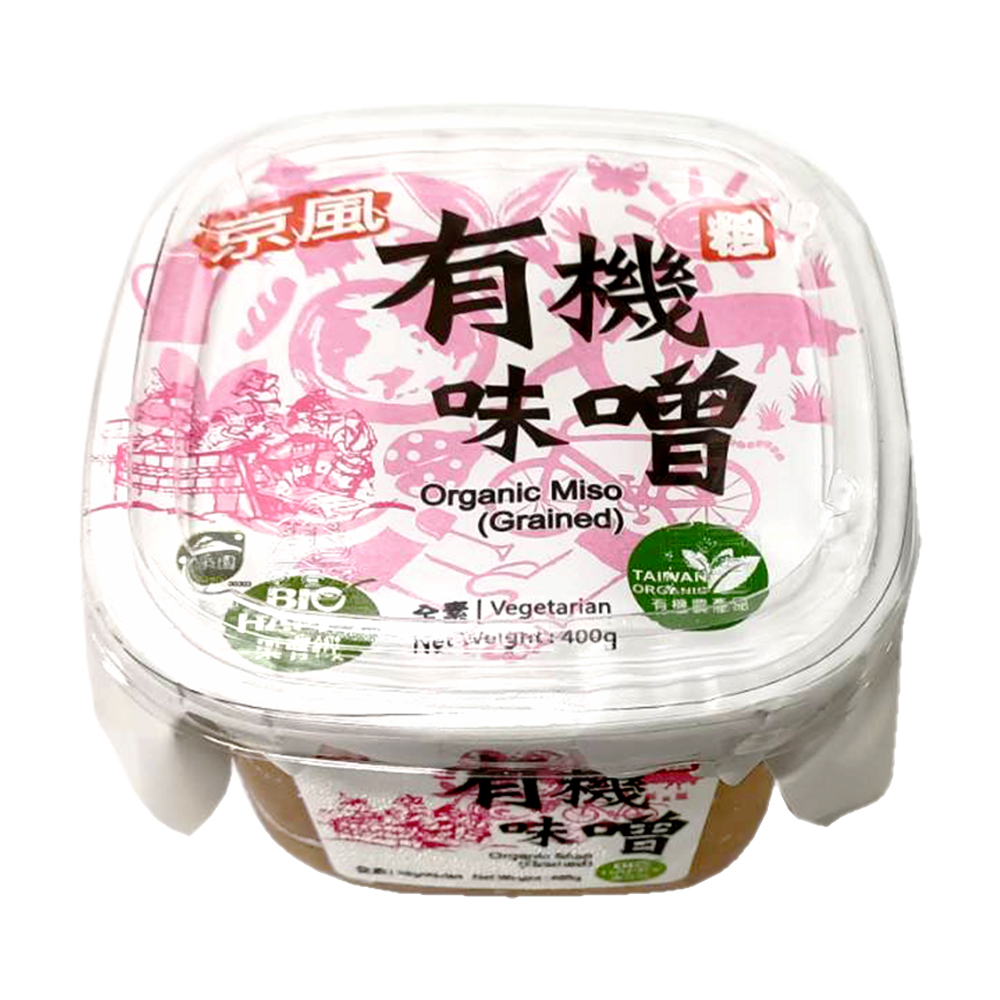 【SauceCo】JING FENG ORGANIC MISO (GRAINED)-400g