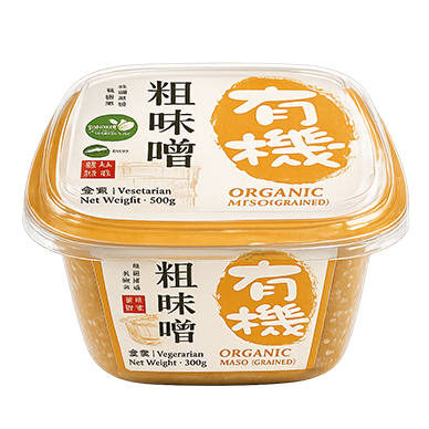 【味榮】有機粗味噌 500g